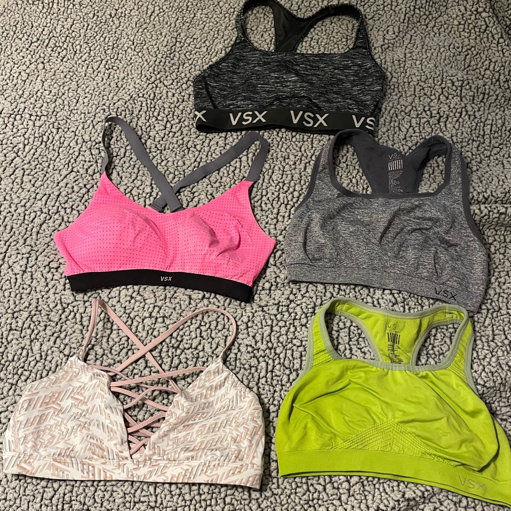 Victoria’s Secret sports bras size medium